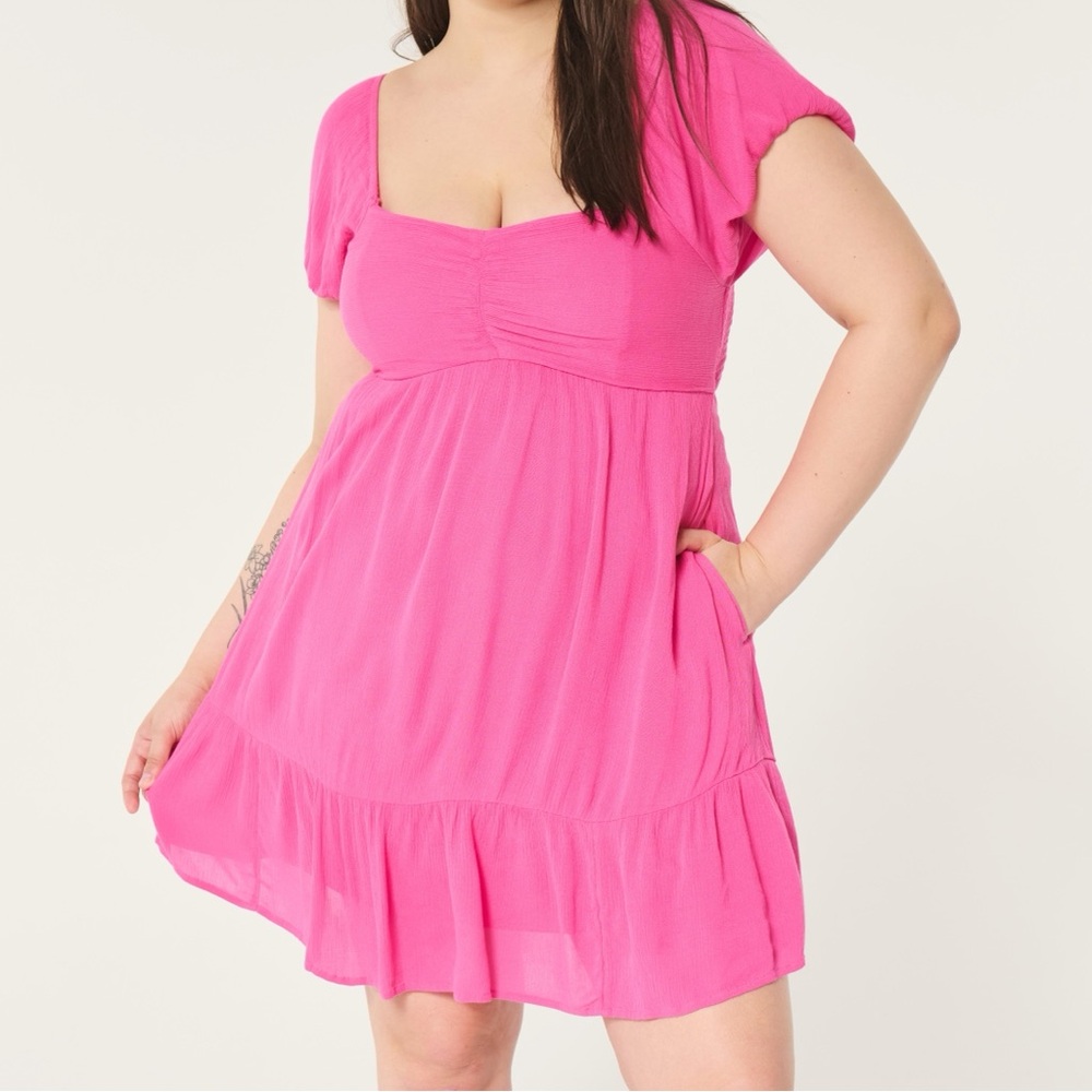 Hollister Pink Mini Dress